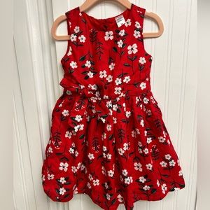 Carter’s Red Baby Floral Dress
